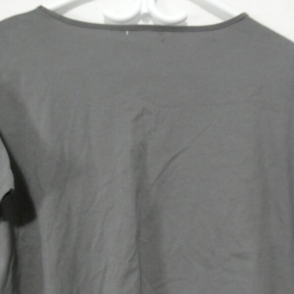 ENJOYNIGHT | P2P 22 inches | Classic Grey V-Neck T-Shirt | Relaxed Fit - Picture 9 of 15
